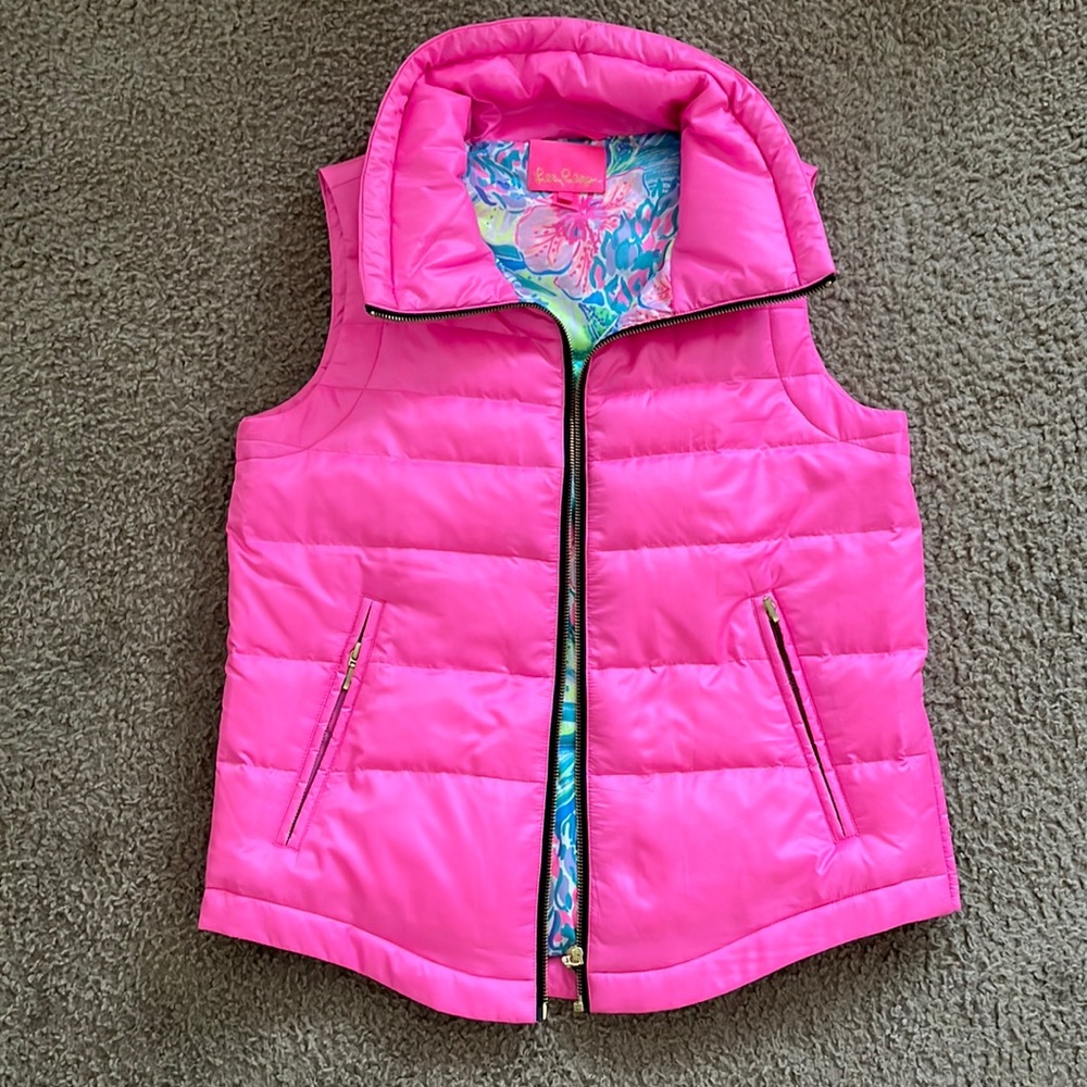 Lilly Pulitzer Puffy Vest